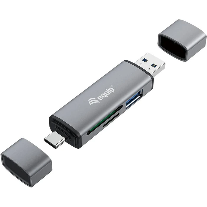 Card Reader Equip 3.0 SB-C & USB-A SD/MicroSD