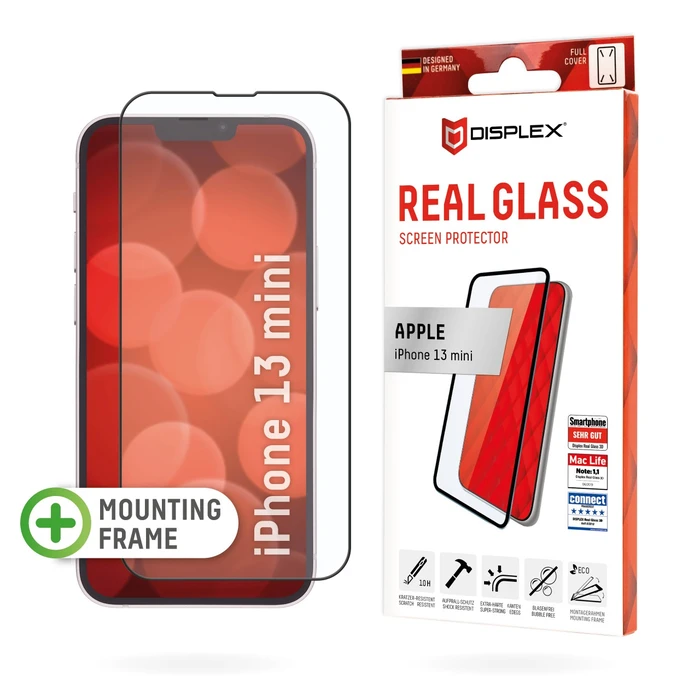Screen Protector E.V.I. Displex REAL GLASS FULL COVER iPhone 13 MINI
