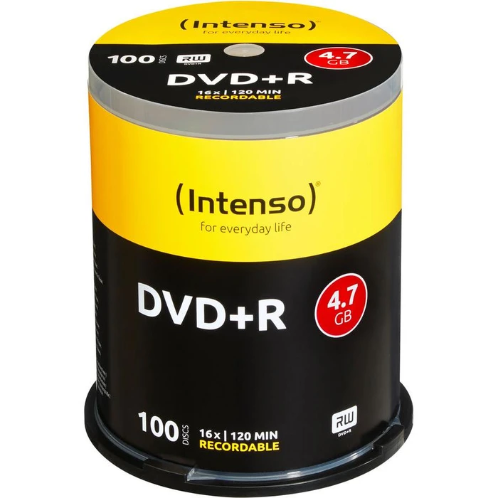 DVD+R Intenso 4,7GB 100pcs Cake Box 16x