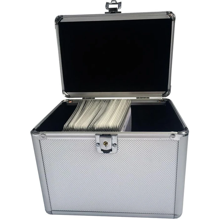 Κιβώτιο CD/DVD MediaRange archiving case for 120 CD/CDs, silber