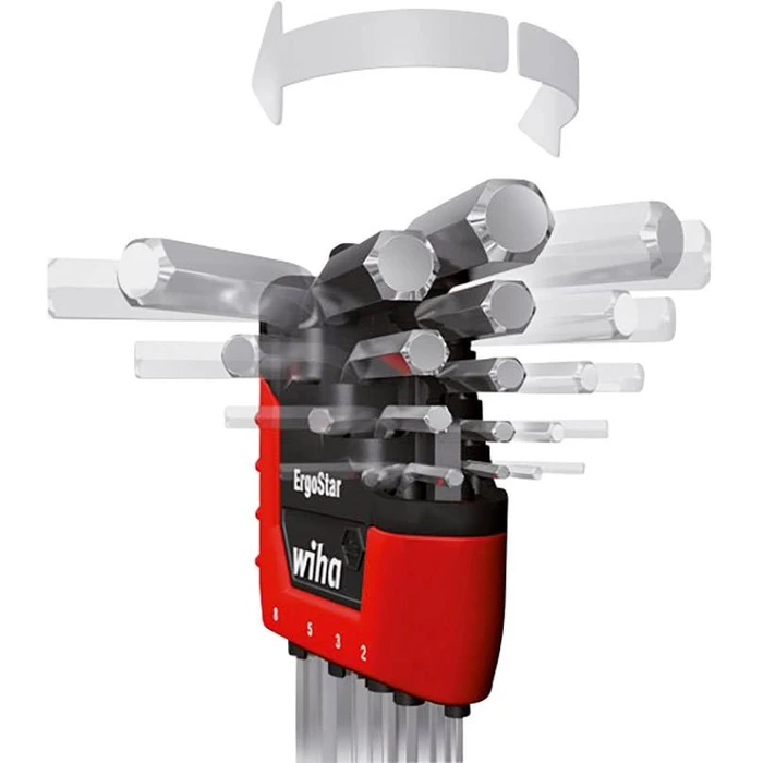 Κλειδιά Allen Wiha 369RH9 ErgoStar