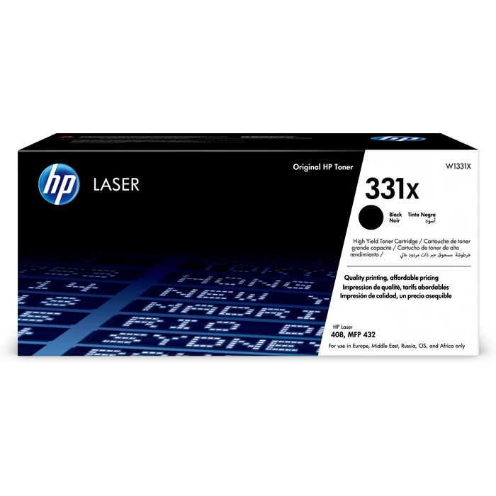Toner HP 331X - High Yield - Black - (W1331X)