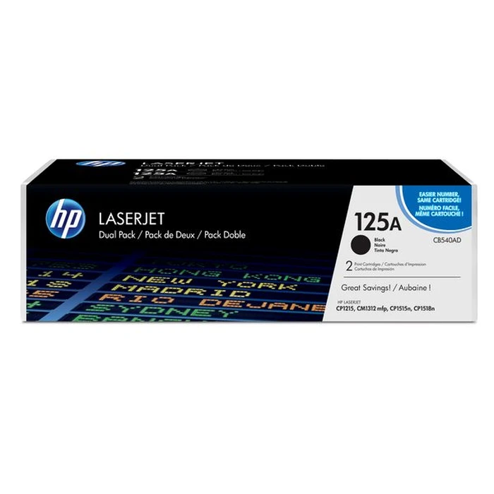 Toner Hewlett-Packard 125A - 2-pack - black