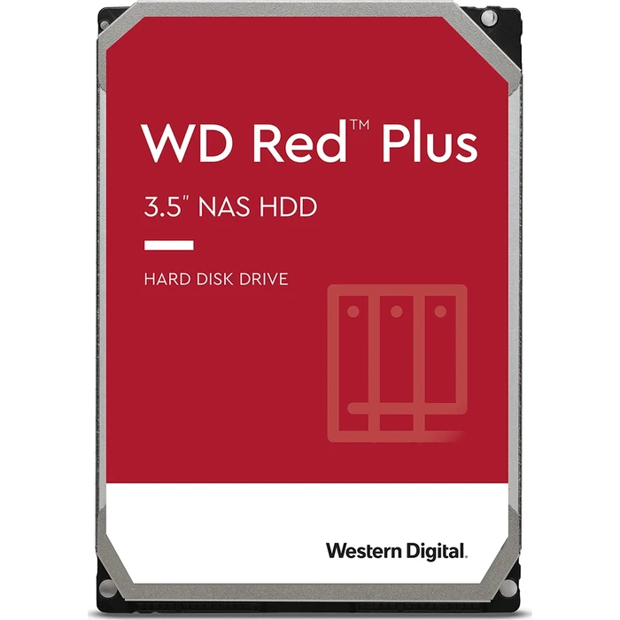 Εσωτερικός Σκληρός Δίσκος 2.5" 4TB Western Digital Red Plus WD40EFPX - SATA 6Gb/s