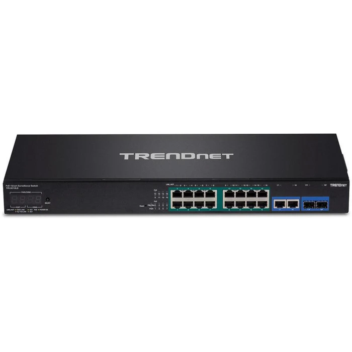 Network Switch Trendnet 18-Port Gigabit PoE+ Smart Surveillance