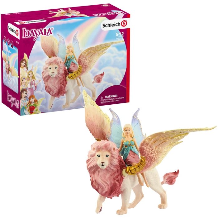 Μινιατούρα Schleich bayala 70714 Fairy in Flight on Winged Lion