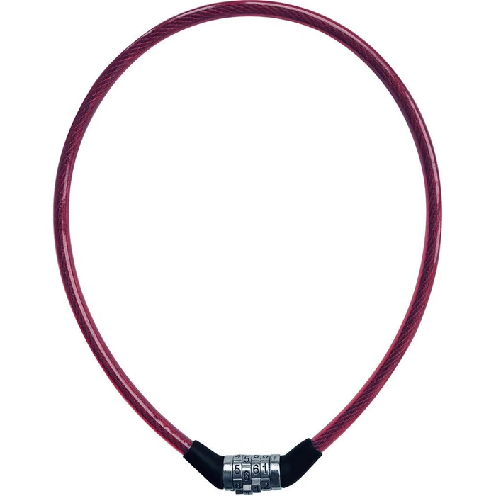 Κλειδαριά Ποδηλάτου Rieffel cable lock combination lock red