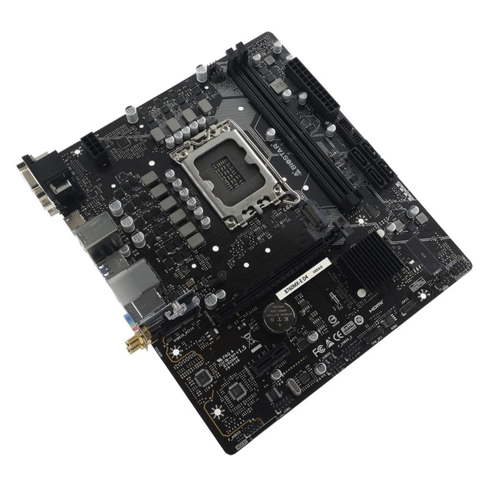 Motherboard Biostar B760MX-E D4 (B760,S1700,mATX,Intel)