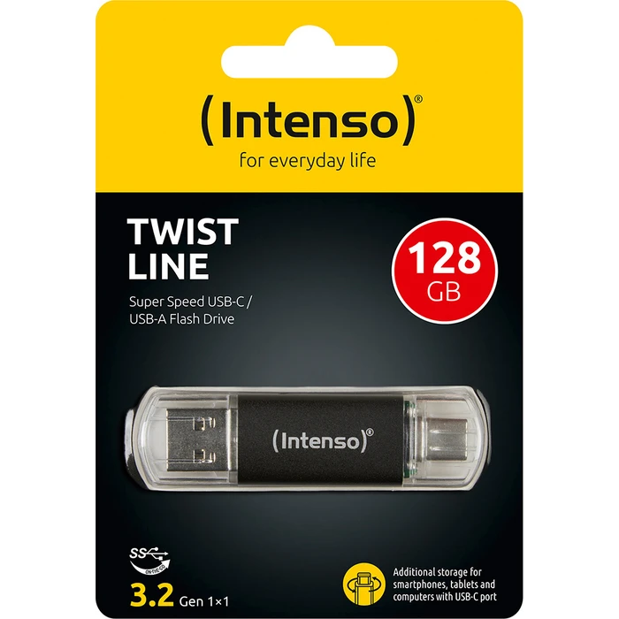 USB Flash 128GB Intenso Twist Line Type-C 3.2