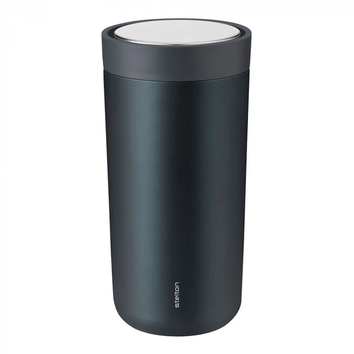 Ποτήρι Θερμός Stelton To Go Click Thermal Mug 0,4 l black metallic