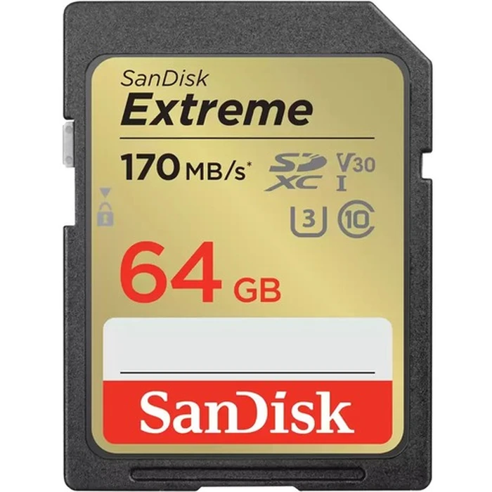 Κάρτα Μνήμης SDXC 64B SanDisk EXTREME