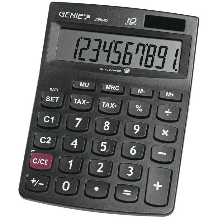 Αριθμομηχανή Genie Basic 205 MD