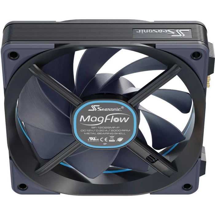 Case Fan 12cm Seasonic MagFlow 1225PWM 120*120*120 1-Fan Kit