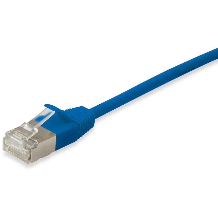 Καλώδιο Δικτύου Equip Cat6A F/FTP 2xRJ45 2.00m Blue Slim LSZH