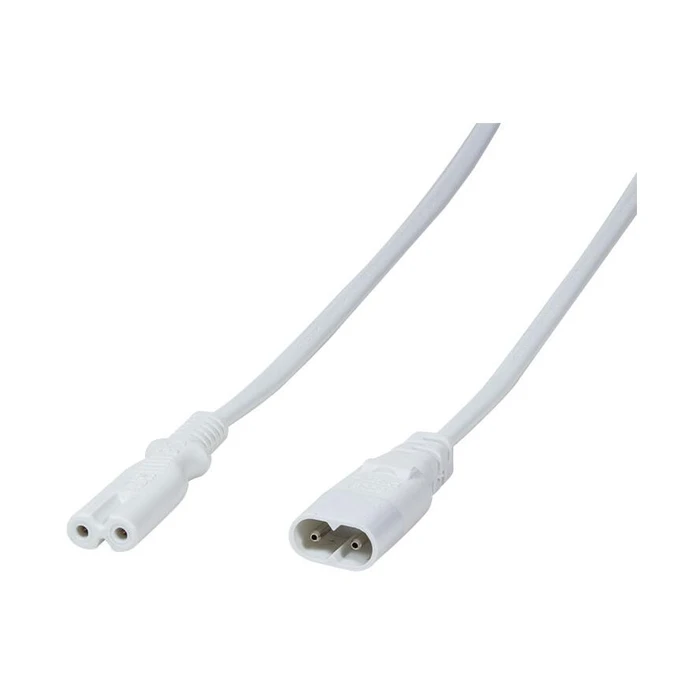 Καλώδιο Τροφοδοσίας Logilink extension, 2m, White