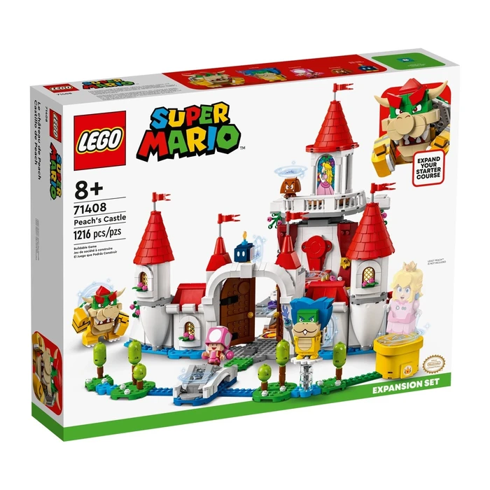 LEGO Super Mario 71408 Peach's Castle Expansion Set