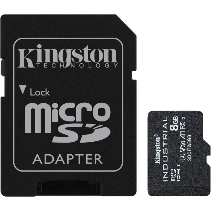 Κάρτα Μνήμης microSD 8GB Kingston SDHC (Class10) w.A A1 retail