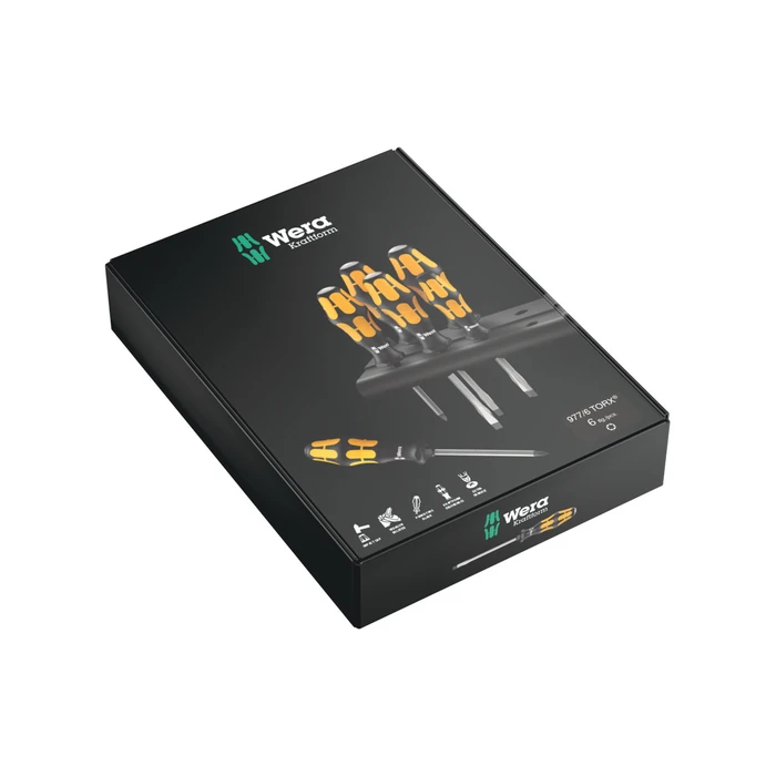Σετ Κατσαβιδιών Wera 977/6 TORX Kraftform Wera