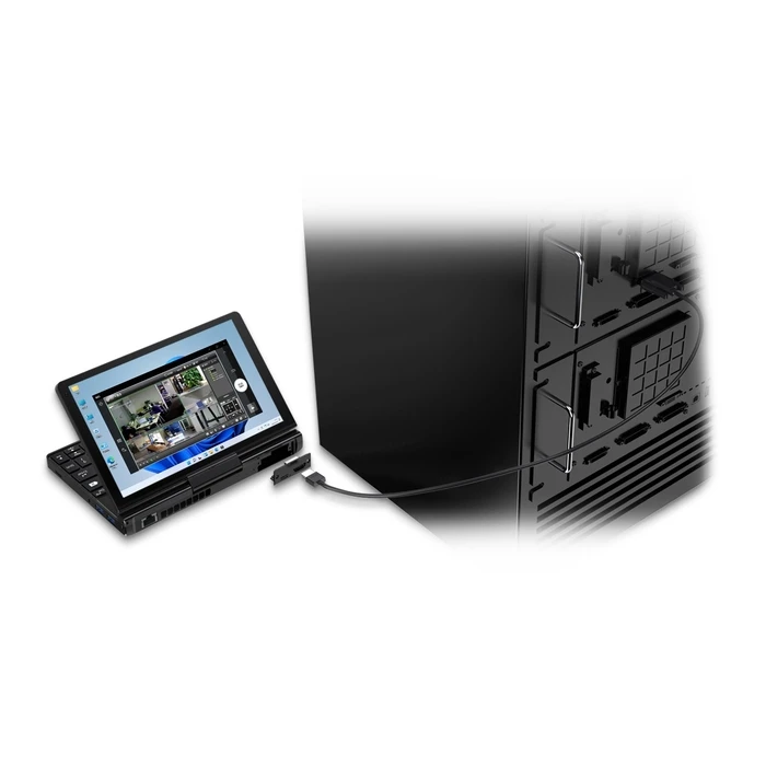 Laptops GPD GPD Pocket 3K1 i3 1125G4 8 inch WUXGA Touchscreen IPS x360 LAN 16GB SSD 512GB Bluetooth Backlit Keyboard Fingerprint Reader Windows 11 Graphite