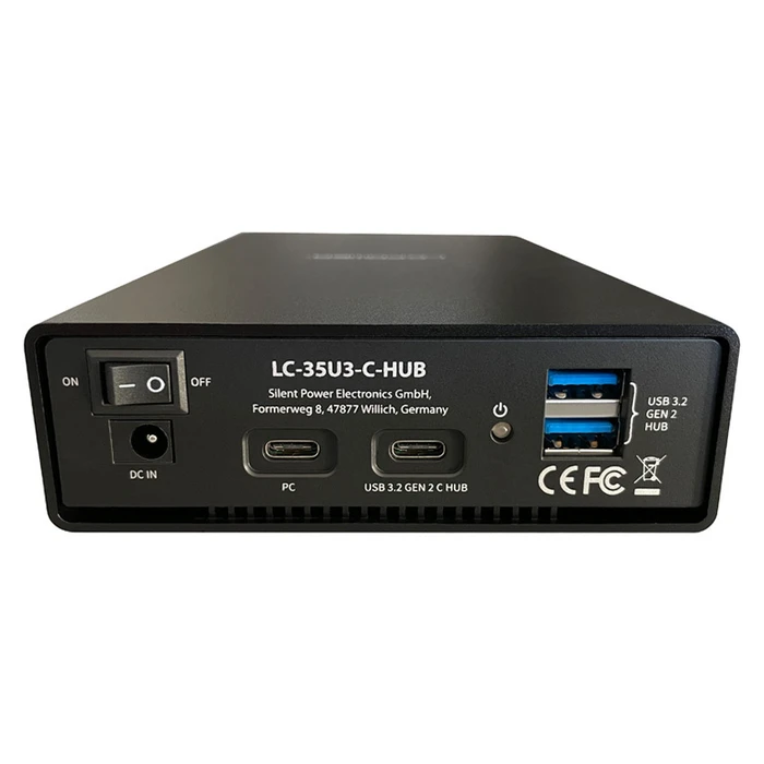 Θήκη Για Σκληρούς Δίσκους 2,5 LC-Power LC-35U3-C SATA 6Gb/s - USB-C 3.2 (Gen 2)