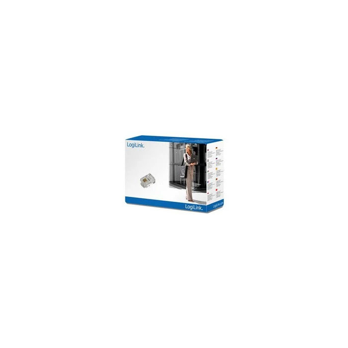 Βύσματα Logilink Modular Plug for flat cables, RJ11 6P4C