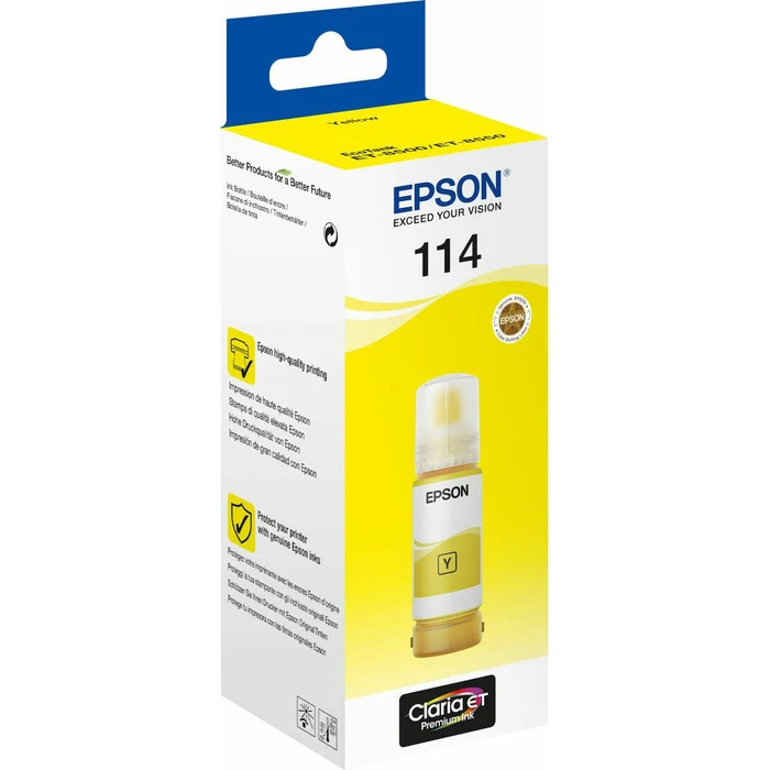Μελάνι Epson EcoTank yellow T 114 70 ml T 07B4