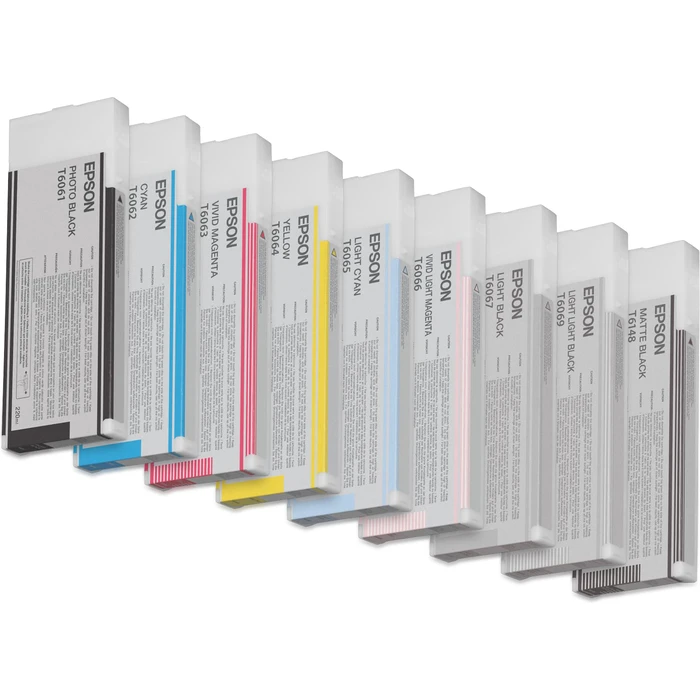 Μελάνι Epson light black T 606 220 ml T 6067