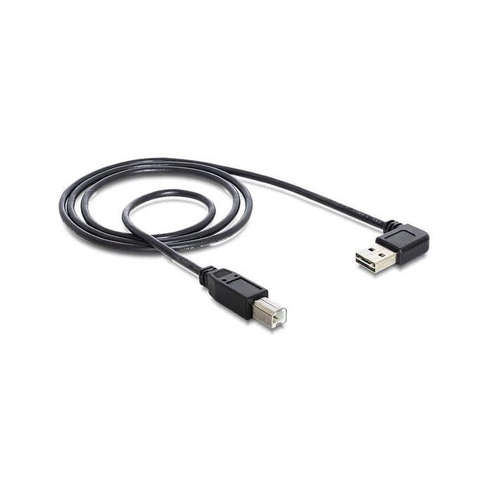 Καλώδιο USB Delock Easy A 90° -> B M/M 2.00m Black