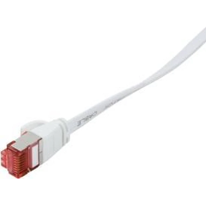Καλώδιο Δικτύου Logilink FlachRJ45 U/FTP Cat6A 5.00m White