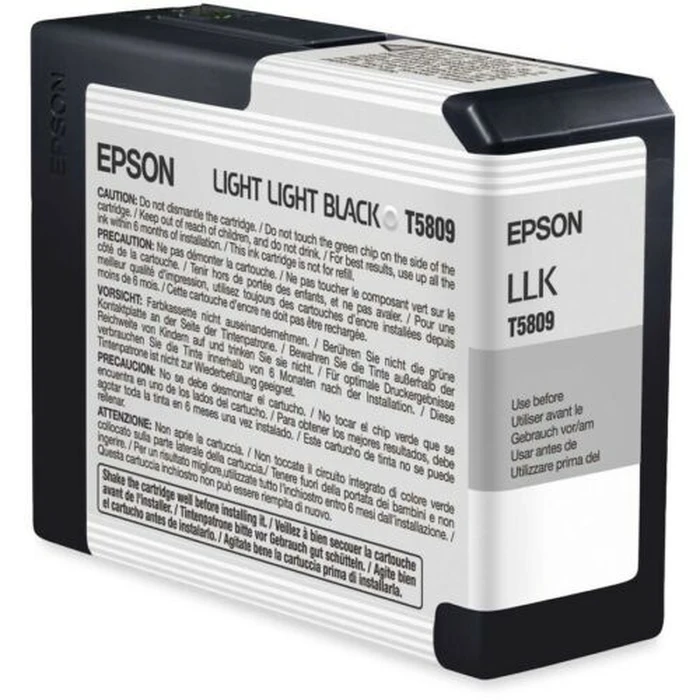 Μελάνι Epson light black T 580 80 ml T 5809
