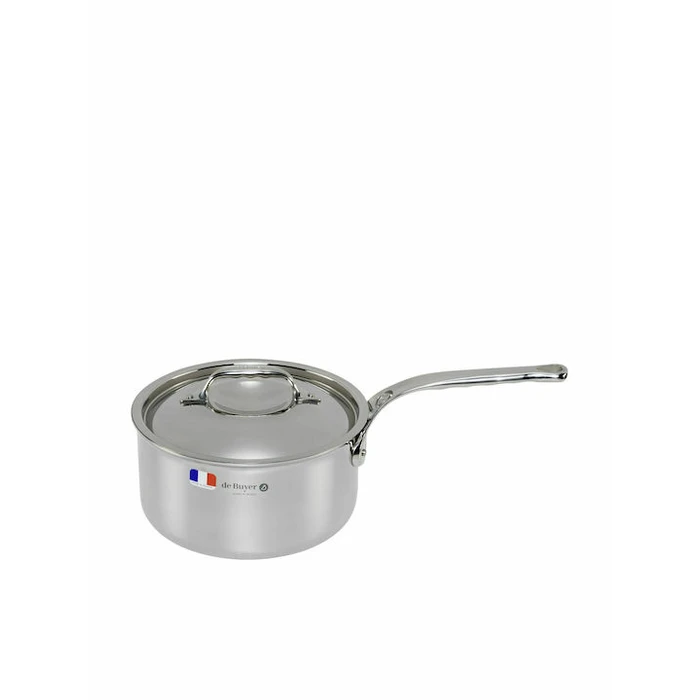 Κατσαρολάκι De Buyer Affinity Casserole Stainless Steel with lid 18 cm