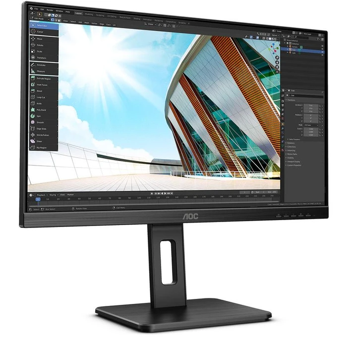 Monitor 27" AOC 68,6cm U27P2CA 16:09 HDMI+DP+USB IPS black
