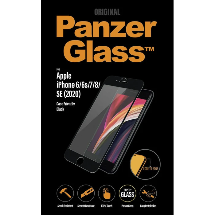 Screen Protector PanzerGlass Edge-to-Edge for iPhone 6/6S/7/8/SE 2
