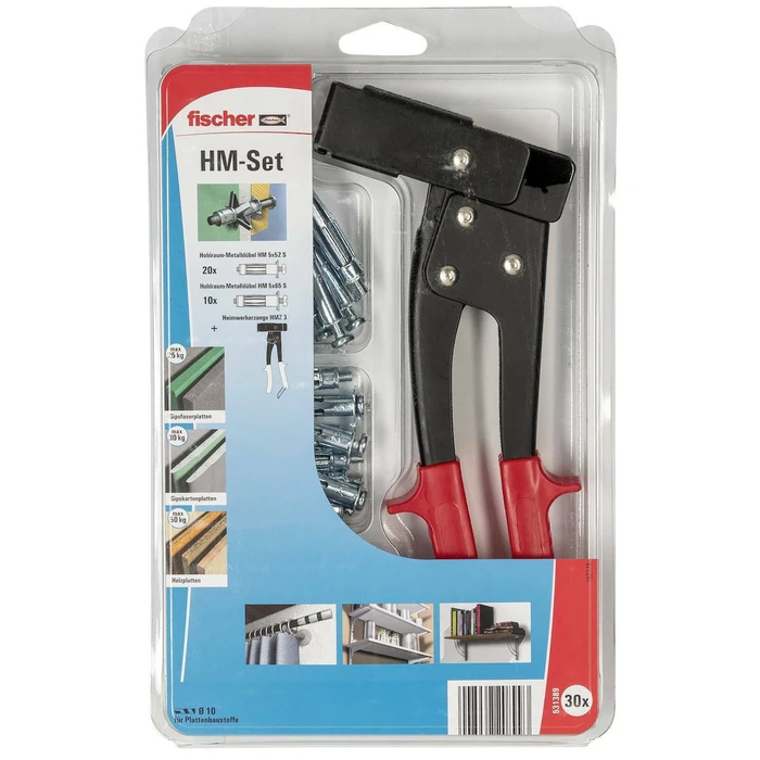 Πριτσιναδόρος Fischer Installation Kit Cavity fixing