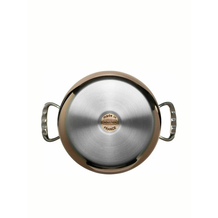 Κατσαρόλα De Buyer Prima Matera Saucepot copper/steel low 20cm induction