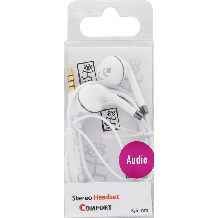 Handsfree Ακουστικά 2GO In-Ear Stereo "Comfort" - gray