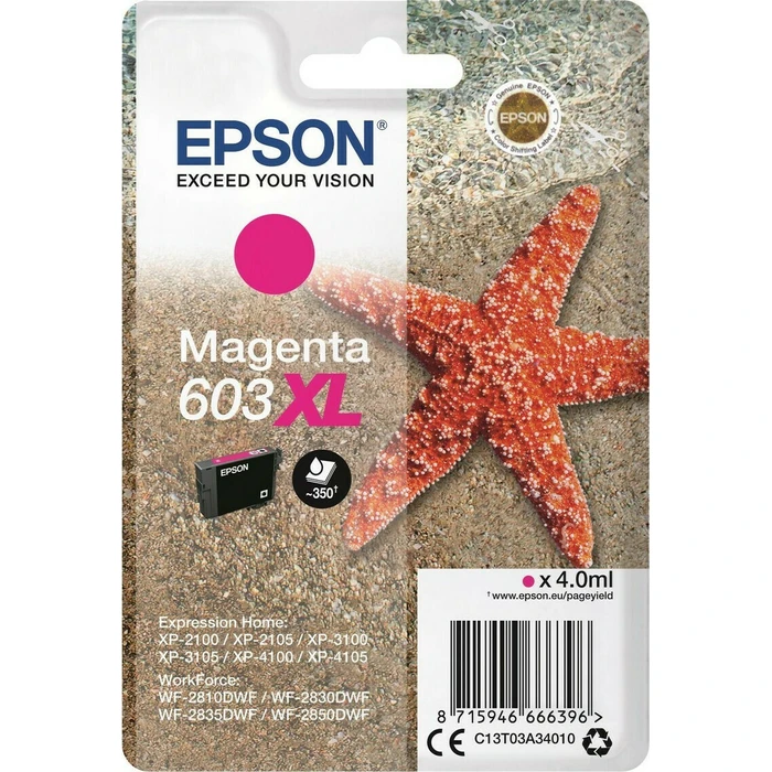 Μελάνι Epson magenta 603 XL T 03A3