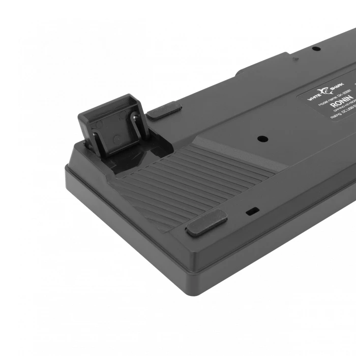 Gaming Πληκτρολόγιο Ενσύρματο White Shark RGB Gaming MEMBRANE RONIN Black