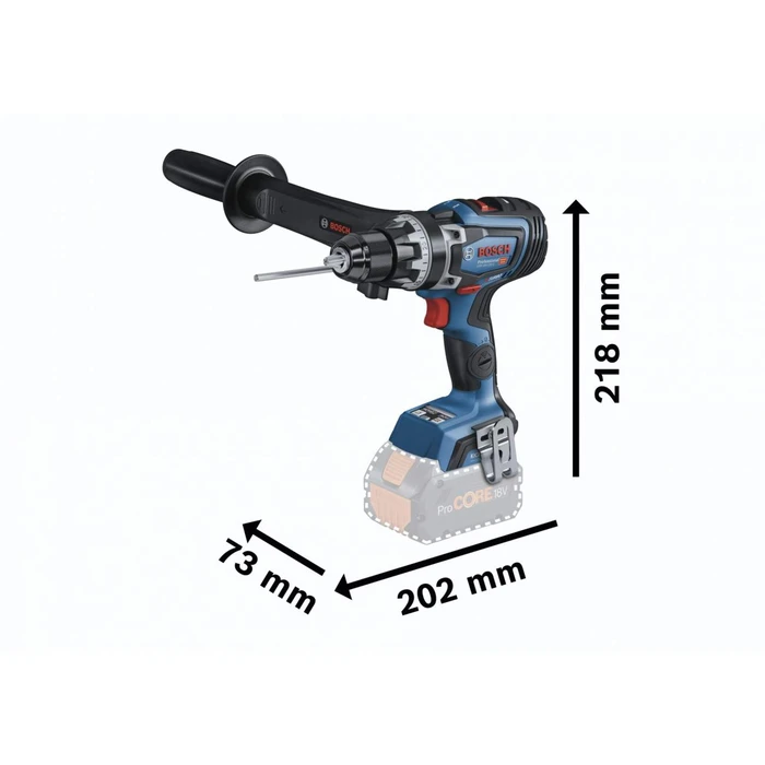 Δραπανοκατσάβιδο Bosch GSR 18V-150 C Professional Cordless