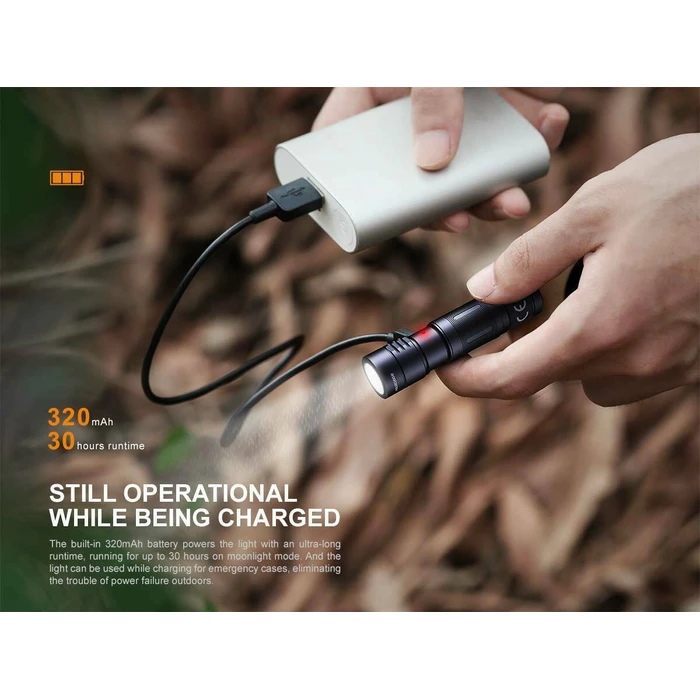 Φακός LED Fenix E05R 400 lm Torch