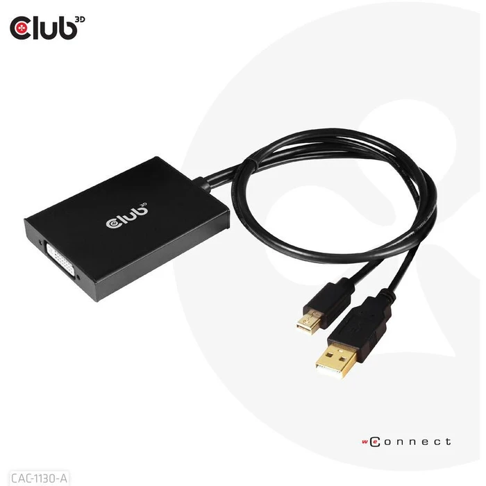 Αντάπτορας Mini Display Port Club3D > DVI DualLink HDCP Off M/F retail