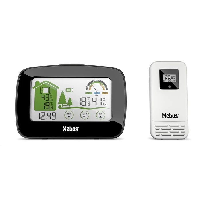 Μετεωρολογικός Σταθμός Mebus 40902 Wireless