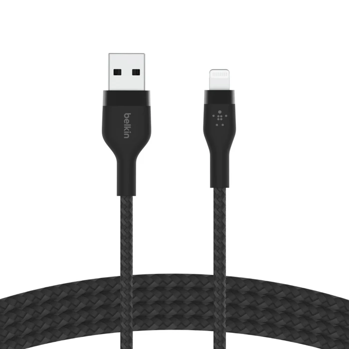 Καλώδιο USB Belkin Flex Lightning/USB-A 2m black CAA010bt2MBK