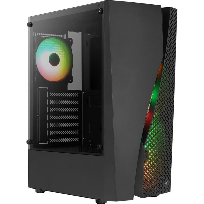 Κουτί Η/Υ Aerocool Midi Wave V3 (B/Win/RGB)mi.ATX/ATX/ITX