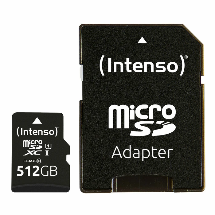 Κάρτα Μνήμης microSDXC Intenso 512GB Class 10 UHS-I U1 Performance