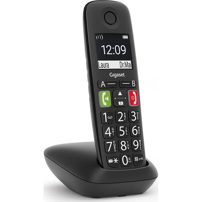 Ασύρματο Τηλέφωνο Gigaset E290 Black int.