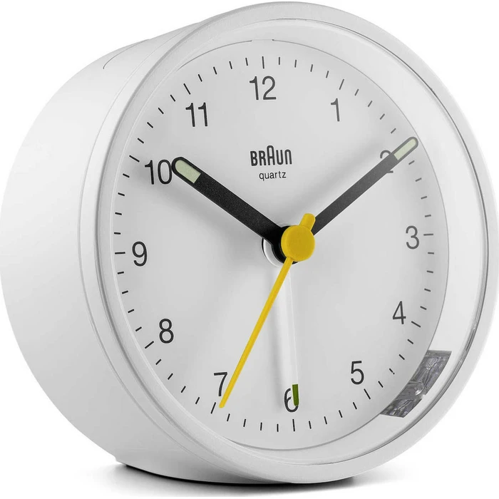 Ρολόι Ξυπνητήρι Braun BC 12 W white
