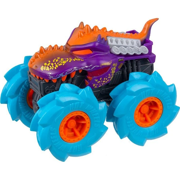 Αυτοκινητάκι Mattel Hot Wheels Monster Trucks: Twisted Tredz 1:43 - Mega-Wrex (GVK39)