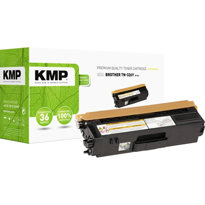 Toner Συμβατό KMP B-T64 yellow compatible with Brother TN-326 Y