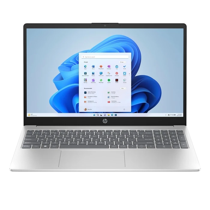Laptop HP 15-fc0217nw AMD Ryzen 7 5825U 15.6 inch Full HD 16 GB RAM 512 GB SSD Windows 11 Home Silver